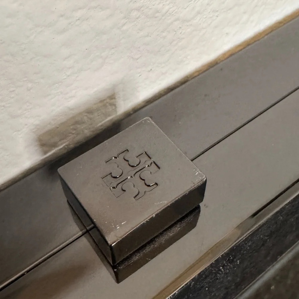 Tory Burch Metallic Minaudière